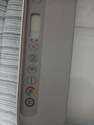 Impresora HP Multifunción Blanca y Gris