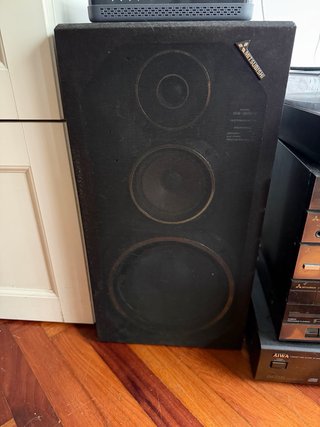 Equipo vintage Mitsubishi +tocadiscos +altavoces