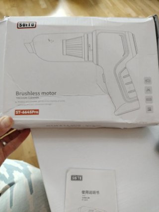 Aspirador de mano portátil