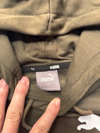 Sudadera Puma Verde Oliva Talla S
