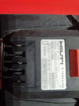 Batería Hilti B12 4.0Ah