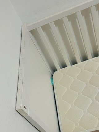Cuna/Cama Ikea Sundvik Blanca