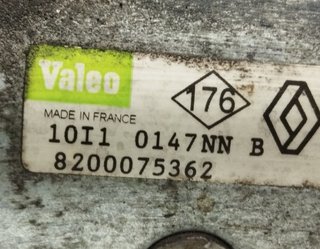 Motor arranque renault 8200075362 laguna 5202967