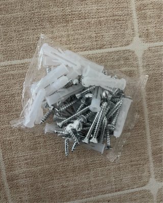 Soportes de estante blancos (pack 9)