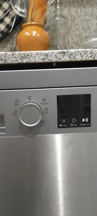 Cesta superior e inferior lavavajillas