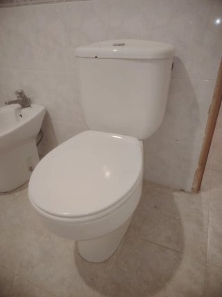 Bidet/Váter/Lavabo Blanco Porcelana