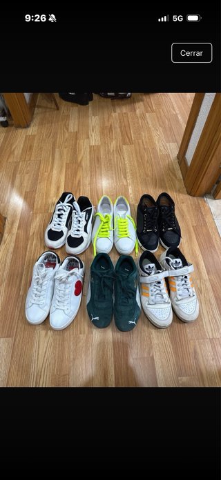 6 Pares de Zapatillas Deportivas