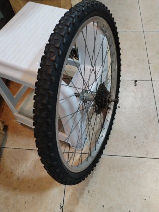 Rueda Trasera Bicicleta 24