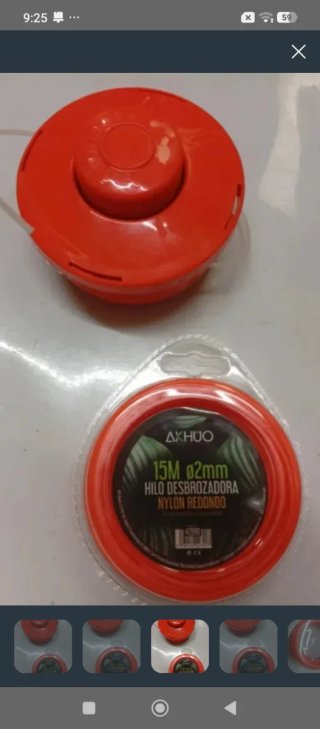 Cabezal y Hilo para Desbrozadora
