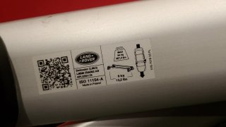 Barras de techo Land Rover 2a OPORTUNITAT