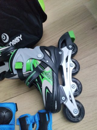 Patines Gonex con luces Talla 35-38 y bolsa
