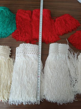 10 retales flecos (1-2.5m)