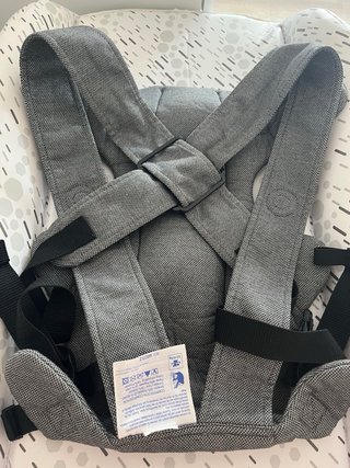 Mochila porteo bebé Jane gris