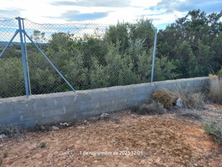 TERRENO RUSTICO SIN AGUA  9.780 M2 VALLADO