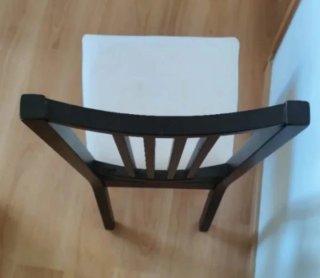 Pack 4 Sillas de comedor madera y tela