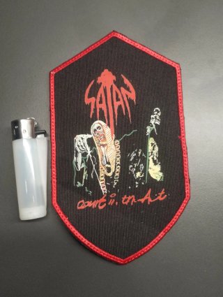 Parche Satan escudo bordado