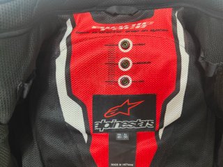 Chaqueta de cuero moto Alpinestars