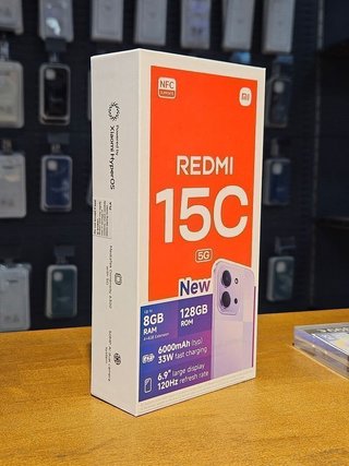 REDMI 15C 5G 128GB NEGRO PRECINTADO
