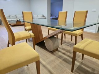 Mesa comedor y 6 sillas