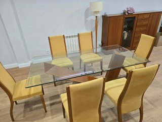 Mesa comedor y 6 sillas