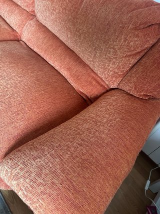 Conjunto de 2 sofás de tela