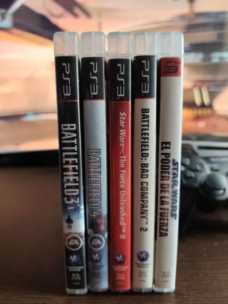 Consola Playstation 3 + 5 Juegos