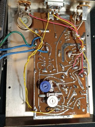 77 ELECTROHARMONIX FREQUENCY ANALYZER PEDAL GUITAR