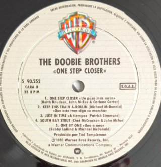 LP Vinilo Doobie Brothers One Step Closer.