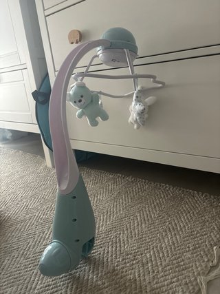 Proyector Cuna Móvil Música y Luces Azul