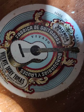Guitarra Vicente Tatay Tomas + Funda