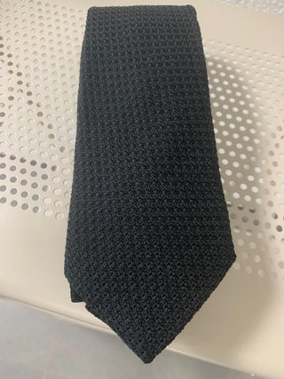 Gravata Turnbull & Asser Seda Preta Nova