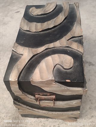 Baúl cofre de madera