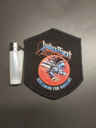 Parche Judas Priest Screaming for Hungary