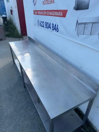 Mesa de trabajo acero inoxidable