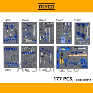 Carro Herramientas 177 Piezas Alyco 192712