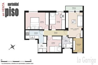 Piso en venta en Garriga, La