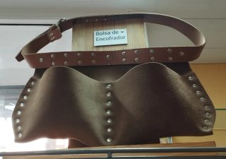Bolsa de encofrador de cuero