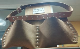 Bolsa de encofrador de cuero