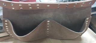 Bolsa de encofrador de cuero