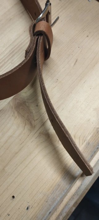 Bolsa de encofrador de cuero