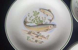 Set di stoviglie Pesca