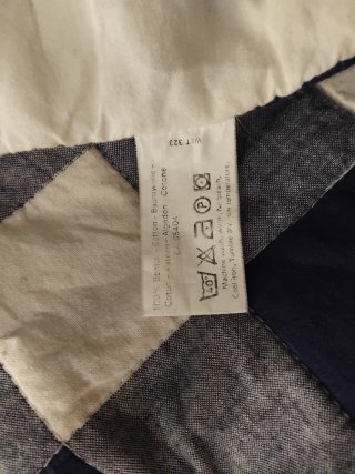 Edredón cuadros cama extra grande