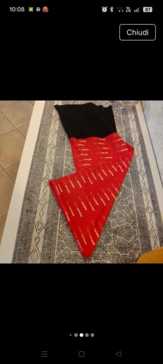 Scaldacollo Ducati Rosso e Nero