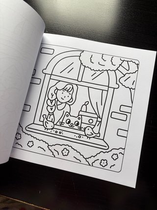 Libro para colorear Cat Mom estilo Coco Wyo