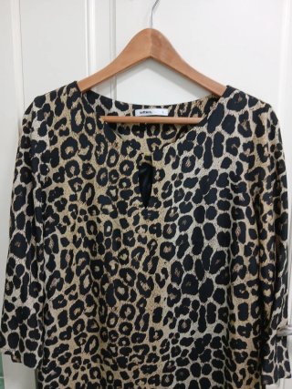 Vestido Animal Print Lefties Talla L