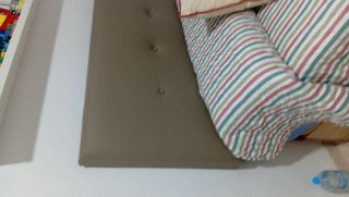 Cabecero polipiel 105cm beige Entrega en mano nuev