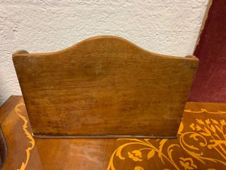 Organizador de escritorio madera antiguo