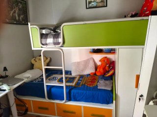 Tren Cama Litera Infantil