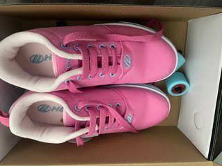 Heelys rosas con ruedas