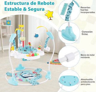 Saltador para bebé temática marina